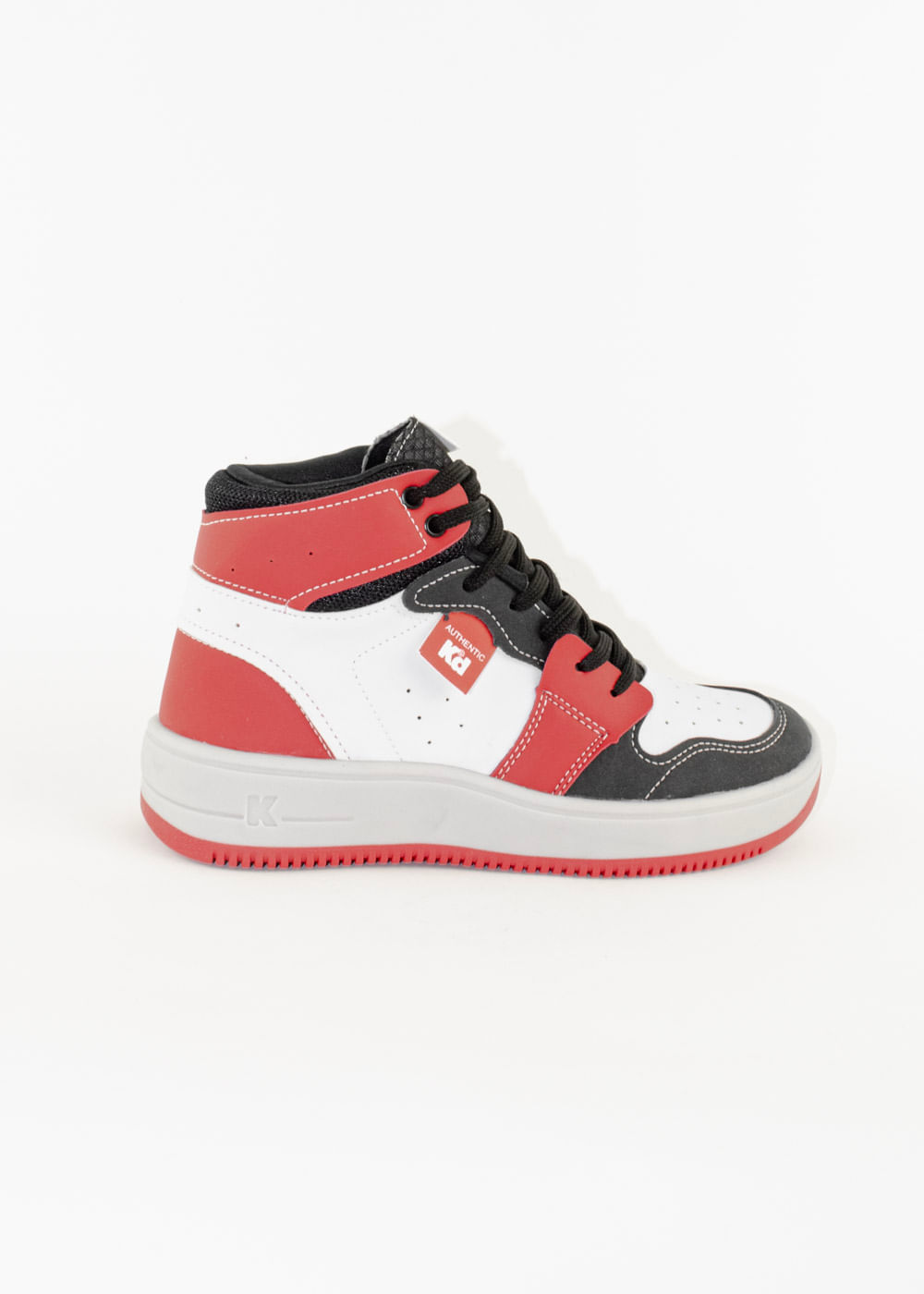 Tênis Infantil Feminino Kidy Love Baby Cano Alto - Preto/pink - Preto/pink  - 0590148